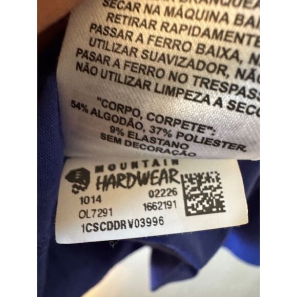 Mountain Hardwear Purple Long Sleeve Base Layer W/ Hood Womens Lg - Picture 6 of 6